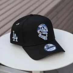 D44NewEra ニューエラ ロサンゼルスドジャース ブラック ホワイト