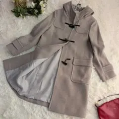 グリーンレーベルリラクシング　ダッフルコート　ロング　38(M)　ベージュ