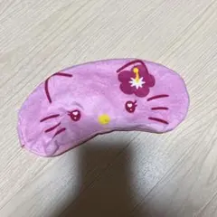 ハローキティ ギャルなアイマスク ピンク ハイビスカス 目隠し ガチャガチャ