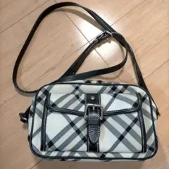 BURBERRY バーバリー ショルダーバッグ チェック ブルーレーベル