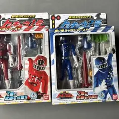 乗り換えチェンジシリーズ❗️トッキュウ1号と2号のセットです‼️