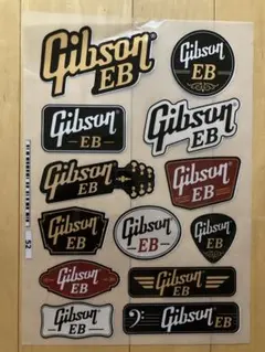 Gibson ギブソン ステッカー 13枚 反射タイプ