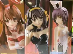 【涼宮ハルヒの憂鬱】BiCute Bunnies ハルヒ、長門、みくる3体セット