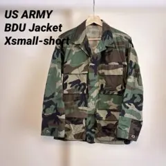 【美品】US ARMY/米軍　BDUジャケット　XS Shortのサムネイル