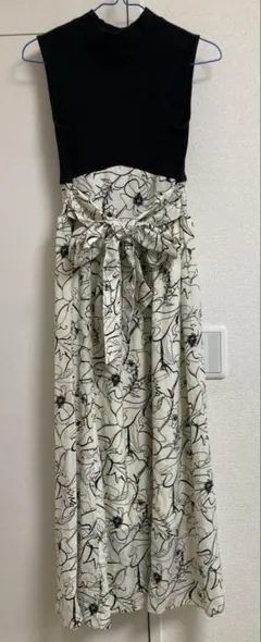 ☆MARK STYLER☆ノースリーブ花柄ロングワンピース