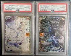 ポケモンカード　ゼクロム　レシラム　25th 25周年 PSA10 psa10