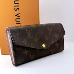 ルイヴィトン モノグラム ポルトフォイユ サラ フューシャ 新型 RFID