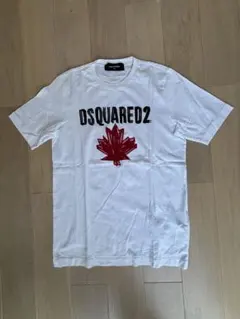 DSQUARED2 ディースクエアード ロゴTシャツ メイプルリーフ XS