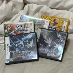 ニンテンドーDSポケットモンスター ブラック2&ダイヤモンドその他カセットセット