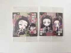 胡蝶カナエ　各種2枚鬼滅の刃 ディフォルメシールウエハース 其の五