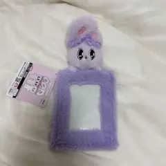 エスターバニー ぬいぐるみ付き トレカケース パープル