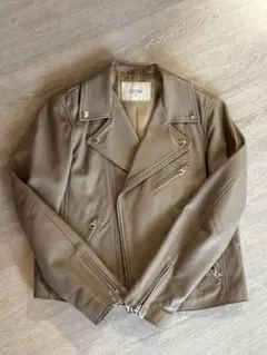 SLOBE IENA ライダース　レザージャケット　38