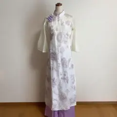 ベトナムアオザイ／ワンピース/444