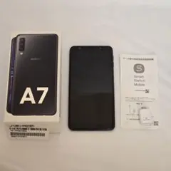 Samsung Galaxy A7 ブラック 本体