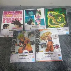 一番くじ ドラゴンボール I賞 クリアポスター 5種セット