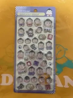 ボンボンドロップシール 和柄 お相撲さん