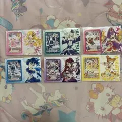 ゆ*様 アイカツアンコール ステッカー フルコンプ セブンイレブン　ステッカーの