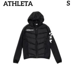ATHLETA　アスレタ　中綿ジャケット　パーカー　洗える　切替え　S　メンズ