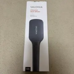 SALONIA ストレートヒートブラシ SL-012BK ブラック