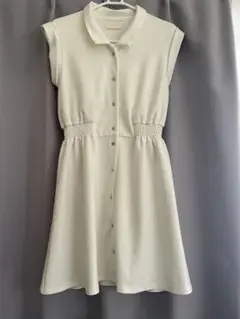 Radyノースリーブフレアワンピース ホワイト系