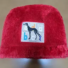 アダバット ヘッドカバー 赤 犬ロゴ ゴルフ用 紐欠品