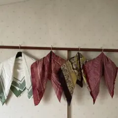 スカーフまとめ売り　ドット　幾何学