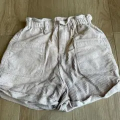【ZARA】コーデュロイショートパンツ 110cm 4-5y