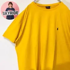 ラルフローレン Tシャツ 90s ポニー刺繍 ワンポイント ビッグシルエットXL