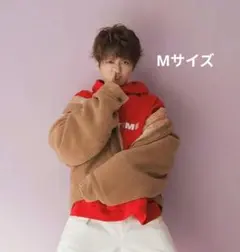 Nissy Naptime.ボアジャケットL 茶系 - メルカリ