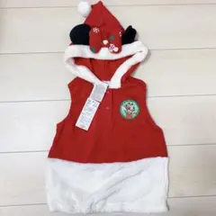 Disney♡ミニーちゃん クリスマス サンタコスプレ ベスト　100cm