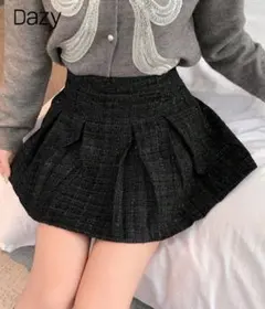 SHEIN Dazy ブラック プリーツスカート S