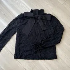 INGNI レースボウタイブラウス