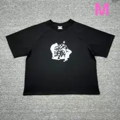 未使用 Mertra グラフィックプリント 黒 Tシャツ Mサイズ
