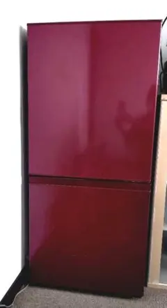AQUA 2ドア冷蔵庫 168L レッド - メルカリ