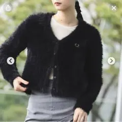 フレッドベリー カーディガン 黒のサムネイル