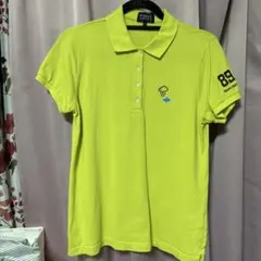 PEARLY GATES 半袖ポロシャツ ライムグリーン 2