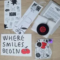 IGINポップアップ梨泰院✕Jin アンコンラキドロ　5点セット♪