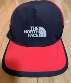 THE NORTH FACE キャップ 黒 赤 L-XL