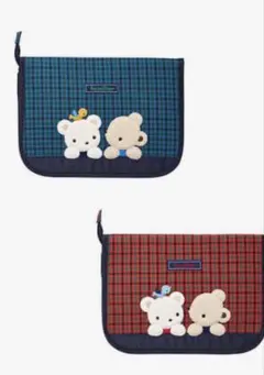 familiar 母子手帳ケース クマデザイン