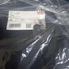 ユニクロ　タックワイドパンツ　黒　XS