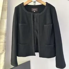 JUSGLITTY ノーカラージャケットのサムネイル