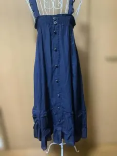 アクシーズファム新品! キャミワンピース ネイビー