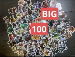 100枚 BIG イタリアンブレインロット トゥントゥントゥンサフール シール
