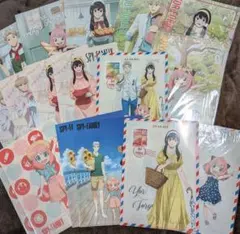 SPY×FAMILY スパイファミリー クリアファイル 17枚 まとめ売り