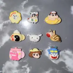 【新品未使用】 クレヨンしんちゃん デコレーションパーツ ミニパーツ