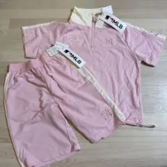 しまむら　アンナ　anna MLB セットアップ　ハーフジップ　パンツ