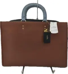 【中古】コーチビジネスバッグ オースト レザー