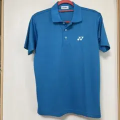 YONEX ポロシャツ 青 S