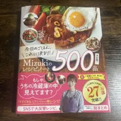 今日のごはん、これに決まり!Mizukiのレシピノート決定版!500品