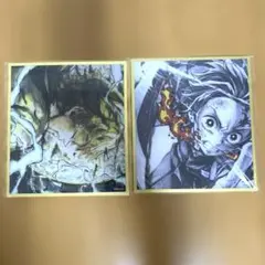 鬼滅の刃 イラストギャラリーWEBSHOPくじアクリル色紙 炭治郎　善逸